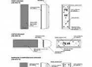 Saraund Zvucki Sony 5.1 -vufer Pasiven Ss-ws5 I 5 