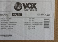 НОВ Vox ФРИЖИДЕР со замрзнувач   Kg 2600