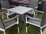 Bambus Rattan Garnituriii