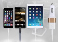 Универзален Usb полнач за во автомобил со 3 порти 