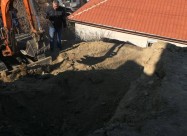 Kopanje Na Temeli, Rovovi Za Komunalni Linii, Isko