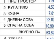 Се продава нов стан 55м2 во Кисела Вода